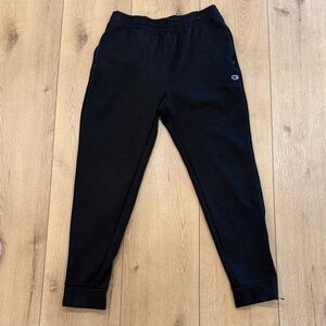 Champion Men’s Medium Classic Black Sweatpants